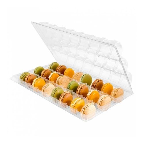 Упаковка с отделениями для 24 макарон/печенья/конфет
