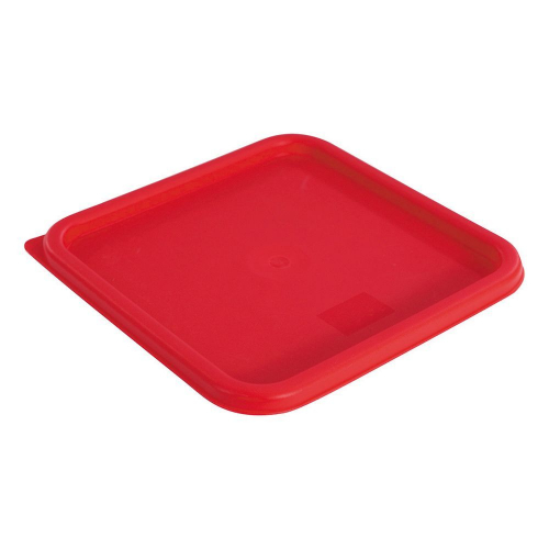 Крышка квадратная для контейнера 92000113, красная, P.L. Proff Cuisine
