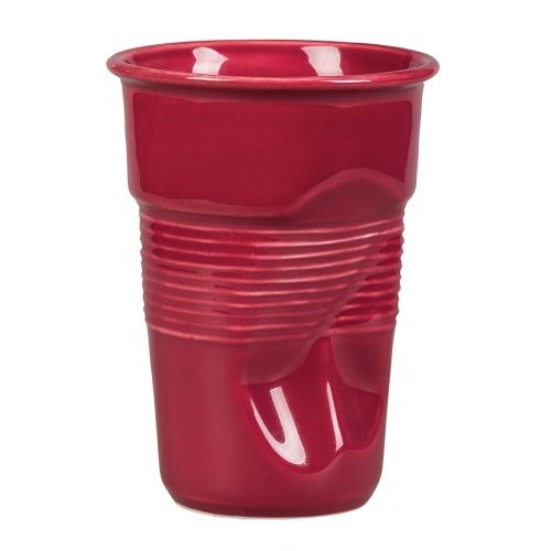 Чашка для латте Barista (Бариста) 290 мл, h 11,5 см бордо