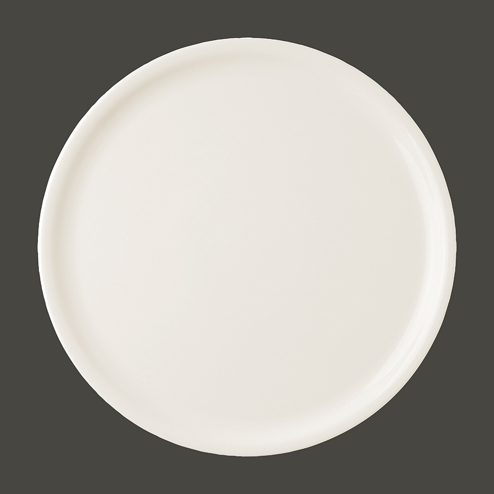 Тарелка круглая d=33 см., для пиццы, фарфор, 