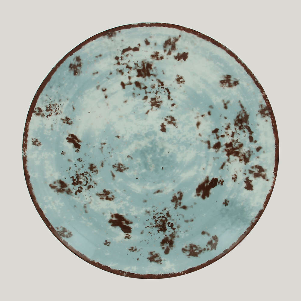 Тарелка круглая d=21 см., плоская, фарфор