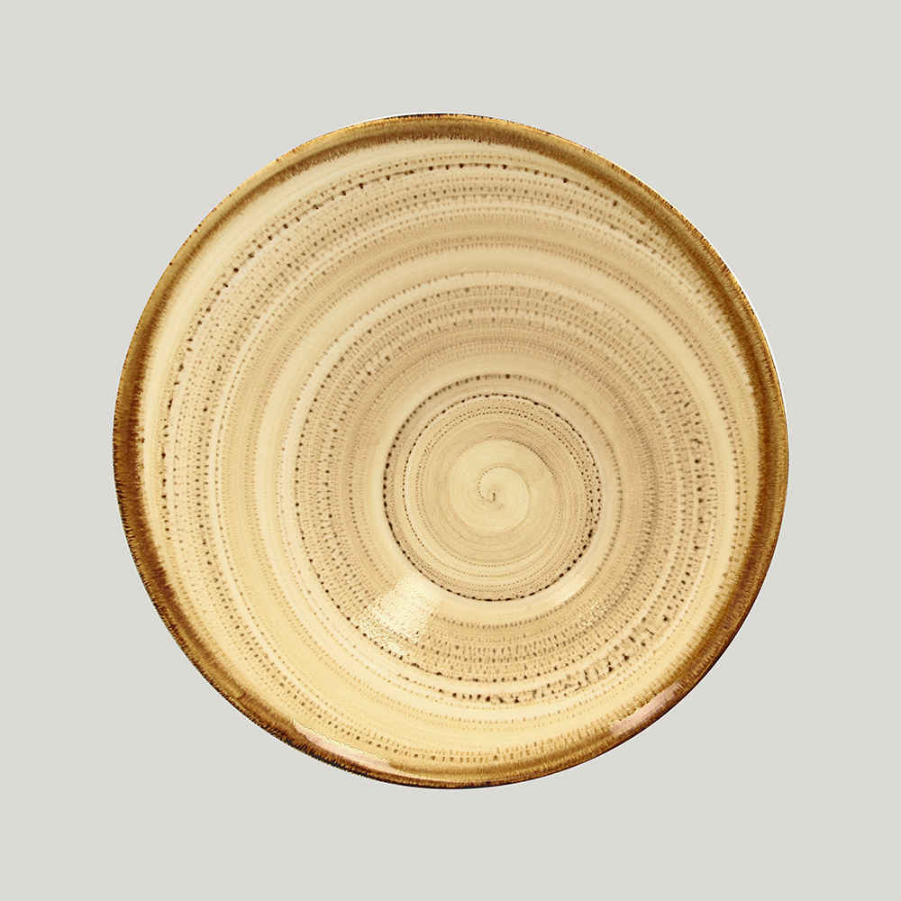 Ассиметричная тарелка 29*14 cm, 1600 ml beach Twirl  RAK