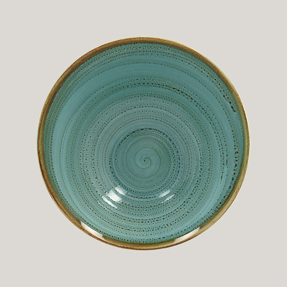 Ассиметричная тарелка 29*14 cm, 1600 ml lagoon Twirl RAK
