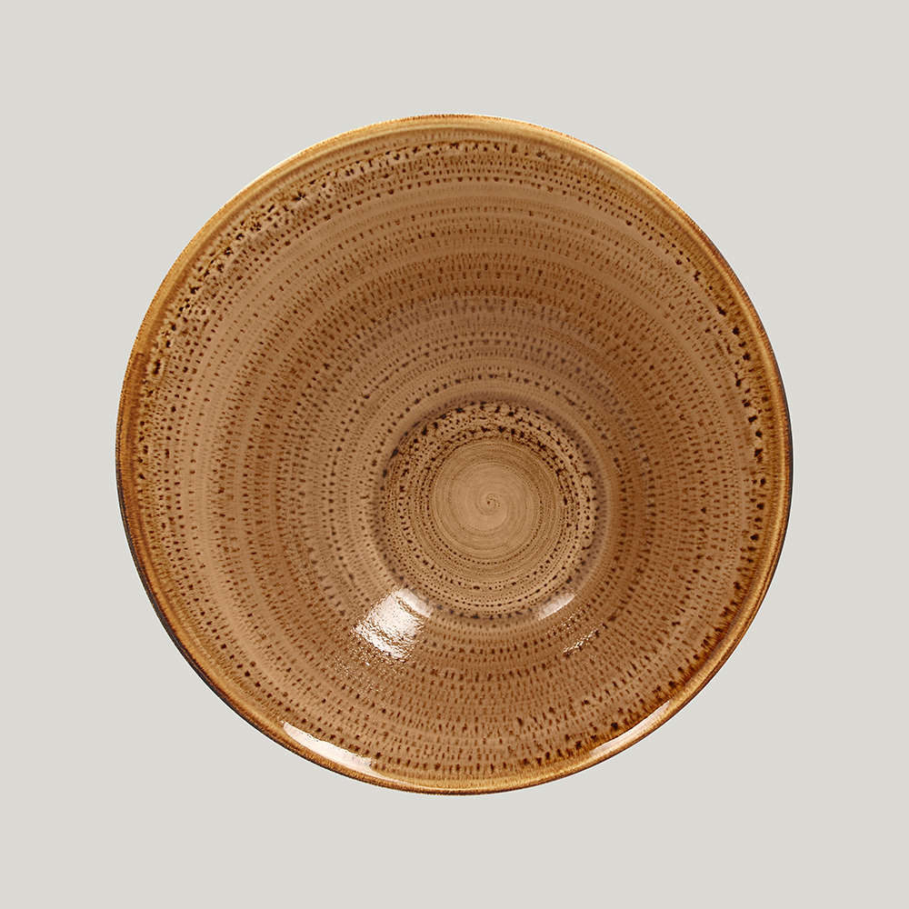 Ассиметричная тарелка 29*14 cm, 1600 ml shell Twirl RAK